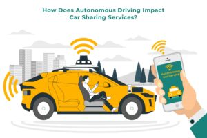 How does autonomous driving impact car-sharing services?